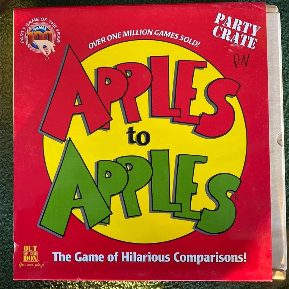 Apples to apples board game